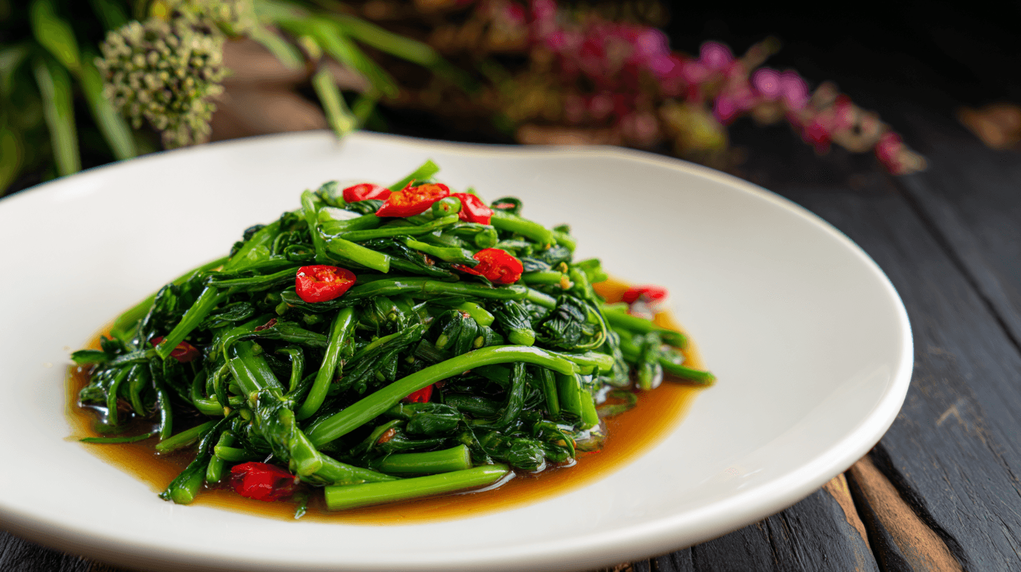 Morning Glory (Pad Pak Bung Fai Daeng)
